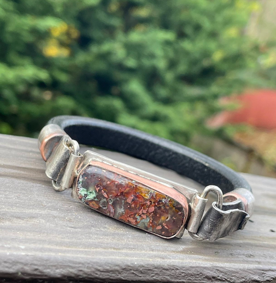 Maker's Story:  Custom men's bracelet order